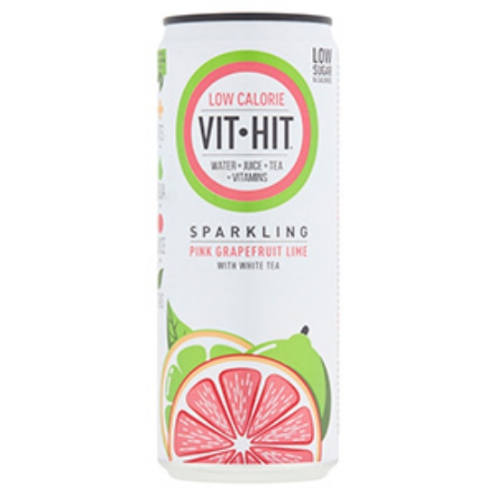 Picture of 330 Vit Hit Spark Pink Grapefruit Can x12 DRS